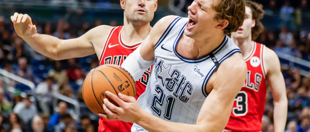 Moritz Wagner fährt mit Orlando gegen Chicago den nächsten Heimsieg ein.