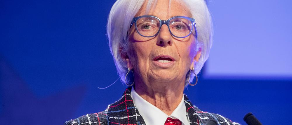 EZB-Präsidentin Lagarde hält nichts von einer Vergelltungsstrategie gegen US-Zölle. (Archivbild)