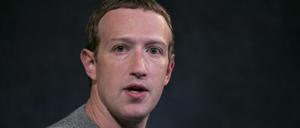 Mark Zuckerberg, CEO von Meta, während einer Rede im Paley Center in New York City. 