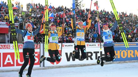 Auch in diesem Winter hoffen die deutschen Biathletinnen und Biathleten auf zahlreiche Podestplätze.
