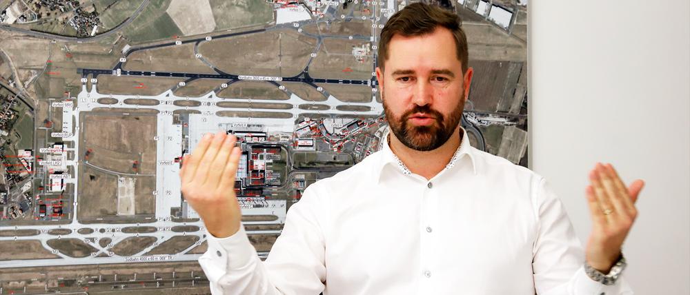 Thomas Hoff Andersson, noch Geschäftsführer für den operativen Flughafenbetrieb am BER,