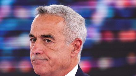 Calin Georgescu, Präsidentschaftskandidat und Laut amtlichen Ergebnis Gewinner der ersten Wahlrunde der Präsidentschaftswahl in Rumänien.