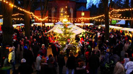 Ein Weihnachtsmarkt (Symbolbild).