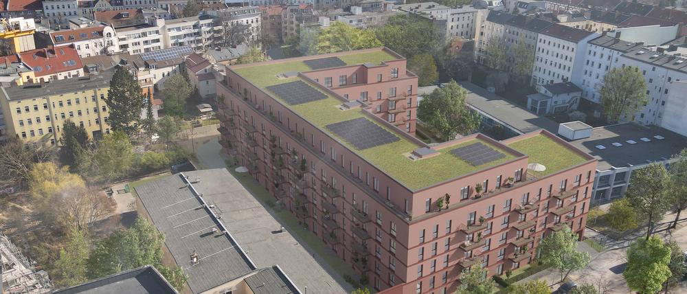Dieses Wohnungsbauprojekt, das die Firma Ten Brinke in zentraler Lage in Berlin-Spandau (Bismarckstraße) an das landeseigene Berliner Wohnungsunternehmen Degewo veräußert hat, soll 2026 fertiggestellt sein.