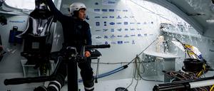 Sébastien Simon zteigt bei seinem zweiten Vendée Globe, dass er trotz kurzer Vorbereitung wieder mal zu den Schnellsten zählt.