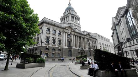 Blick auf das Central Criminal Court, auch Old Bailey genannt.