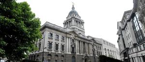 Blick auf das Central Criminal Court, auch Old Bailey genannt.