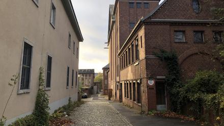 Das denkmalgeschützte Kraftwerk Steglitz an der Birkbuschstraße.