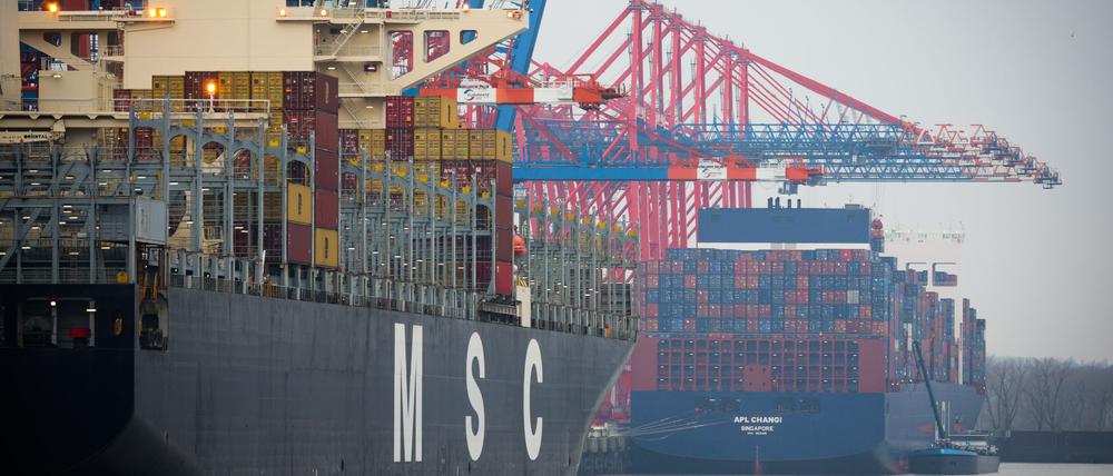 Die Stadt Hamburg und MSC schließen den Einstieg der Großreederei beim Hafenlogistiker HHLA ab. (Archivbild)