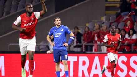 Hoffenheim und David Jurasek: machtlos in Braga