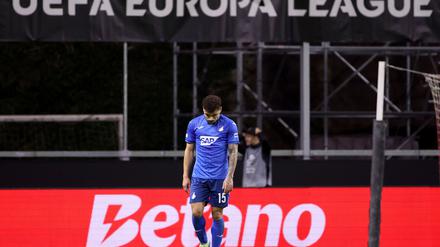 Völlig geknickt: Hoffenheim und Valentin Gendrey in Braga.