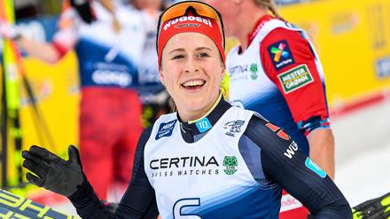 Katharina Hennig war zufrieden mit ihrem Auftritt.