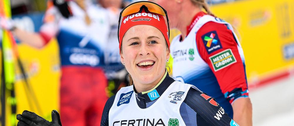 Katharina Hennig war zufrieden mit ihrem Auftritt.