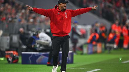 Dirigent am Spielfeldrand: Bayern-Trainer Vincent Kompany.