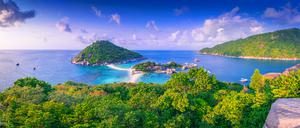 Koh Nang Yuan, eine Insel wie aus dem Katalog.