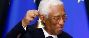 Der neue Präsident des Europäischen Rates António Costa während der feierlichen Übergabe durch den scheidenden Präsidenten Charles Michel in Brüssel, 29. November 2024.