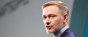 Christian Lindner (FDP), ehemaliger Bundesminister der Finanzen und FDP-Bundesparteivorsitzender.