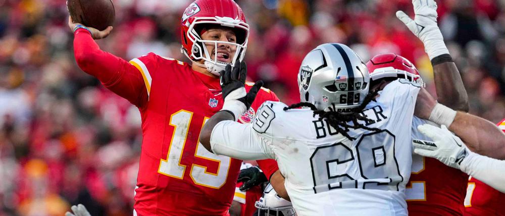 Patrick Mahomes führte die Kansas City Chiefs erneut in die Playoffs.