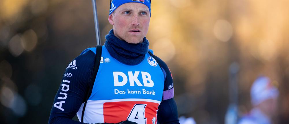 Der ehemalige Biathlet Erik Lesser arbeitet auch in dieser Saison als TV-Experte.