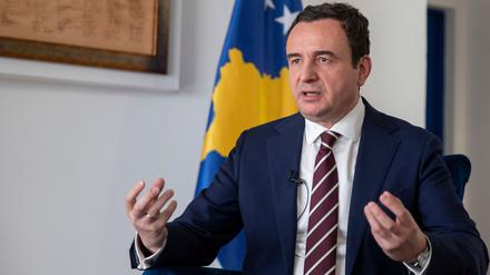 Durch den Schaden an einem Wasserkanal sei die Stromversorgung in Teilen des Kosovo in Gefahr, warnt Regierungschef Albin Kurti.
