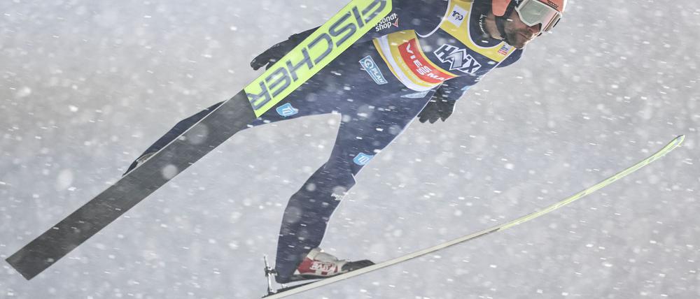 Pius Paschke feiert in Ruka seinen zweiten Einzelsieg der Saison.