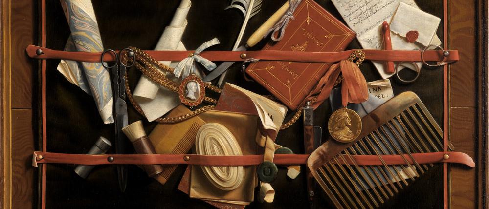 Samuel van Hoogstraten (1627 – 1678 Dordrecht) Augenbetrüger-Stillleben