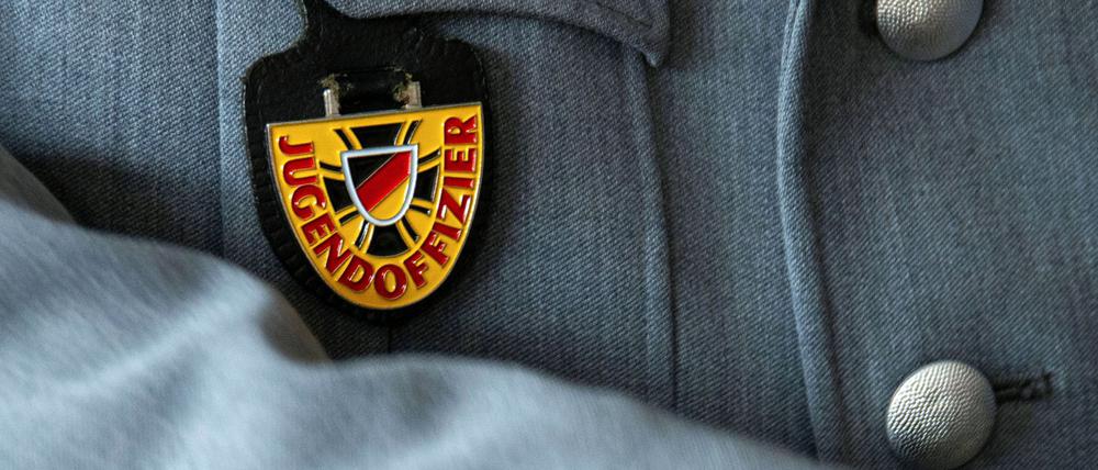 Jugendoffiziere der Bundeswehr besuchen für Vorträge Schulklassen - das Bündnis Sahra Wagenknecht (BSW) sieht das nicht gern. (Archivbild)