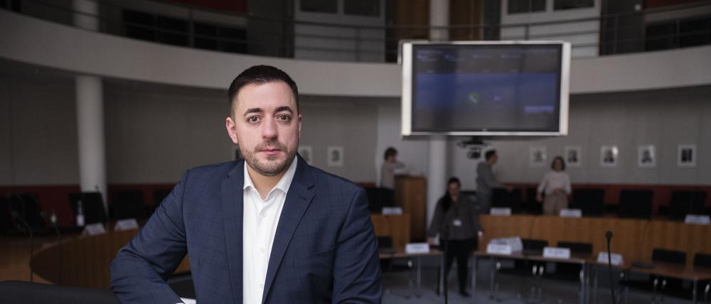 Manuel Gava (SPD), Mitglied des Bundestages
Pressefoto