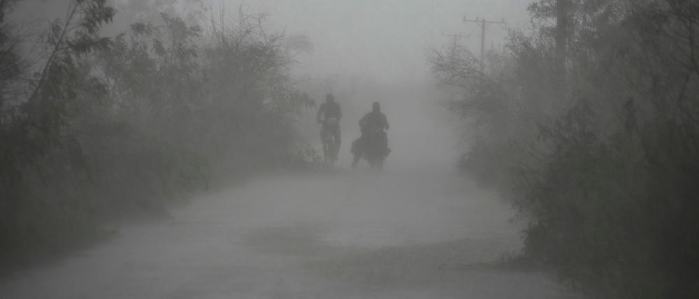 Hurrikane treffen jeden Sommer die US-Ostküste und die Karibik. Dieses Jahr waren die Schäden laut Munich Re einmal mehr überdurchschnittlich hoch. (Archivbild)