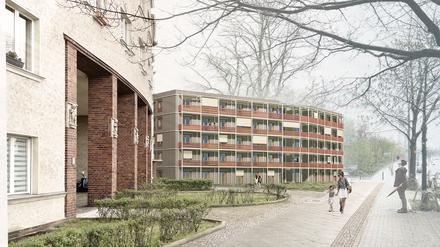 2027 soll das Wohnprojekt in Baumschulenweg fertig sein, in das Genossenschaftsmitlieder einziehen dürfen.