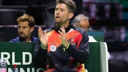 Teamchef Michael Kohlmann wird mit dem deutschen Davis-Cup-Team 2025 einen neuen Anlauf auf den Titel nehmen.