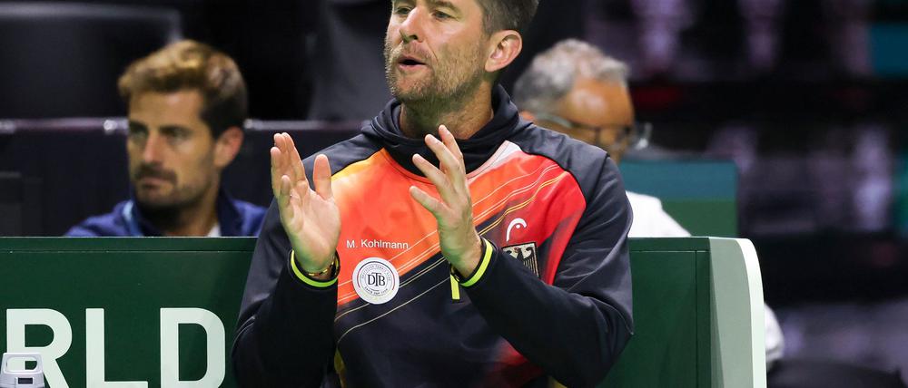 Teamchef Michael Kohlmann wird mit dem deutschen Davis-Cup-Team 2025 einen neuen Anlauf auf den Titel nehmen.