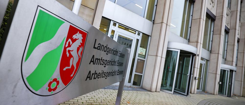 Nordrhein-Westfalen, Essen: Blick auf das Landgericht Essen.