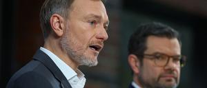 FDP-Chef Christian Lindner und sein neuer Generalsekretär Marco Buschmann.