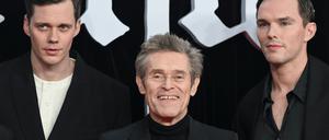 Bill Skarsgård, Willem Dafoe und Nicholas Hoult kamen zur Weltpremiere nach Berlin.