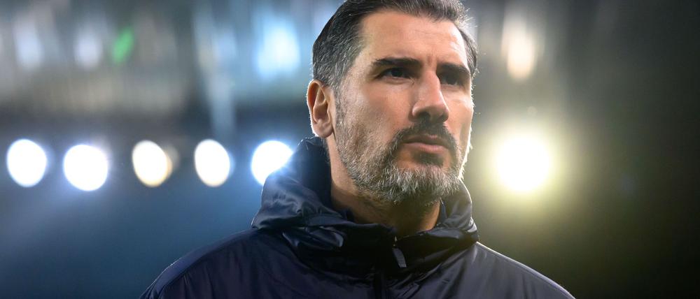 Ließ Strafstöße nicht speziell trainieren: Hertha-Trainer Fiél.