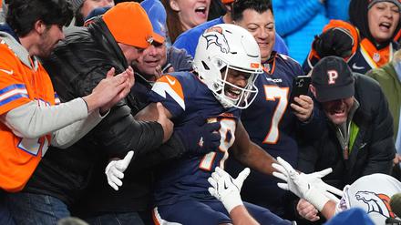 Die Broncos-Fans hatten am meisten Grund zum Jubeln.