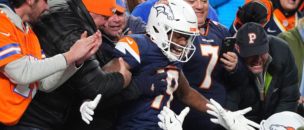 Die Broncos-Fans hatten am meisten Grund zum Jubeln.