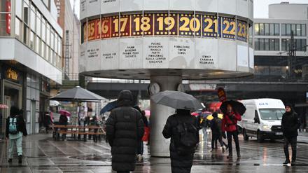 In Berlin und Brandenburg wird regnerisches Wetter erwartet. (Symbolbild)