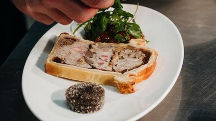 Paté en Crôute im Restaurant Merold in Neukölln