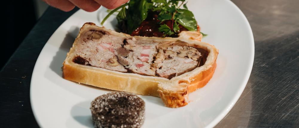 Paté en Crôute im Restaurant Merold in Neukölln