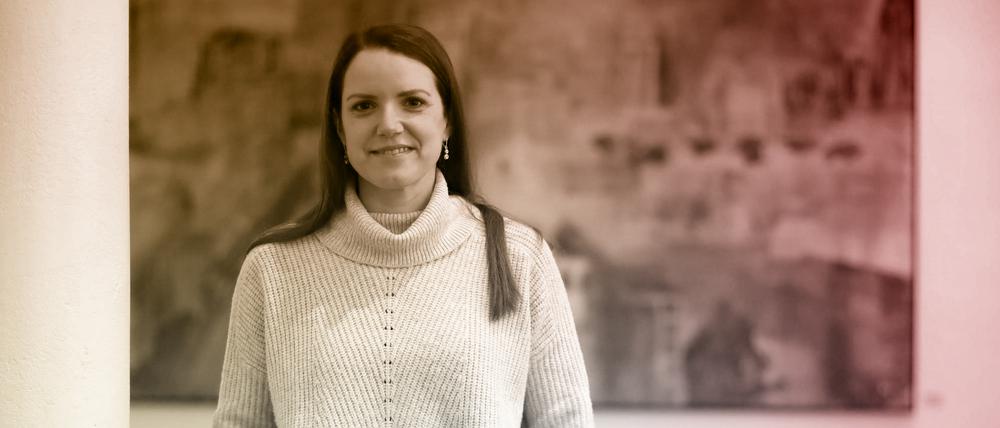 Melanie Baier hat ihren Job ein bisschen auch geerbt: Ihre Oma, Tante und Mutter haben bereits als Pflegerinnen gearbeitet.