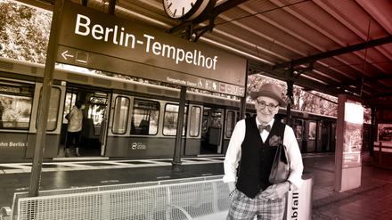 Günther Anton Krabbenhöft wollte eigentlich in Neukölln losfahren. Da war der Ring gesperrt.
