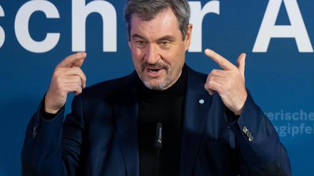 Markus Söder (CSU), Ministerpräsident von Bayern.