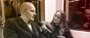 Ringbahn statt Podcaststudio – Journalist und Autor Jens Bisky im Gespräch mit Checkpoint-Redakteurin Ann-Kathrin Hipp