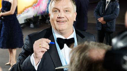 Hape Kerkeling, Entertainer, Komiker, Autor und Schauspieler, gehört zu den beliebtesten deutschen Fernsehstars (Archivbild von 2019).