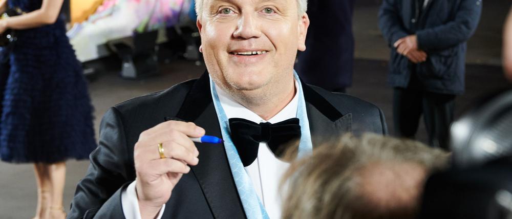 Hape Kerkeling, Entertainer, Komiker, Autor und Schauspieler, gehört zu den beliebtesten deutschen Fernsehstars (Archivbild von 2019).