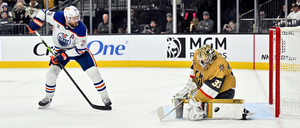 Leon Draisaitl (l.) blieb dieses Mal ohne Tor.