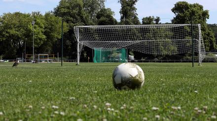 Typischer Sportplatz: Das Vereinsgelände des ESV Lokomotive Potsdam.