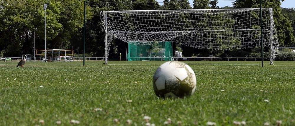 Typischer Sportplatz: Das Vereinsgelände des ESV Lokomotive Potsdam.